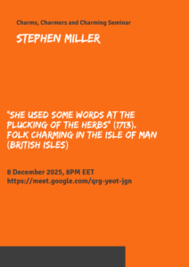 ChaChaCha Seminar Stephen Miller 8 December